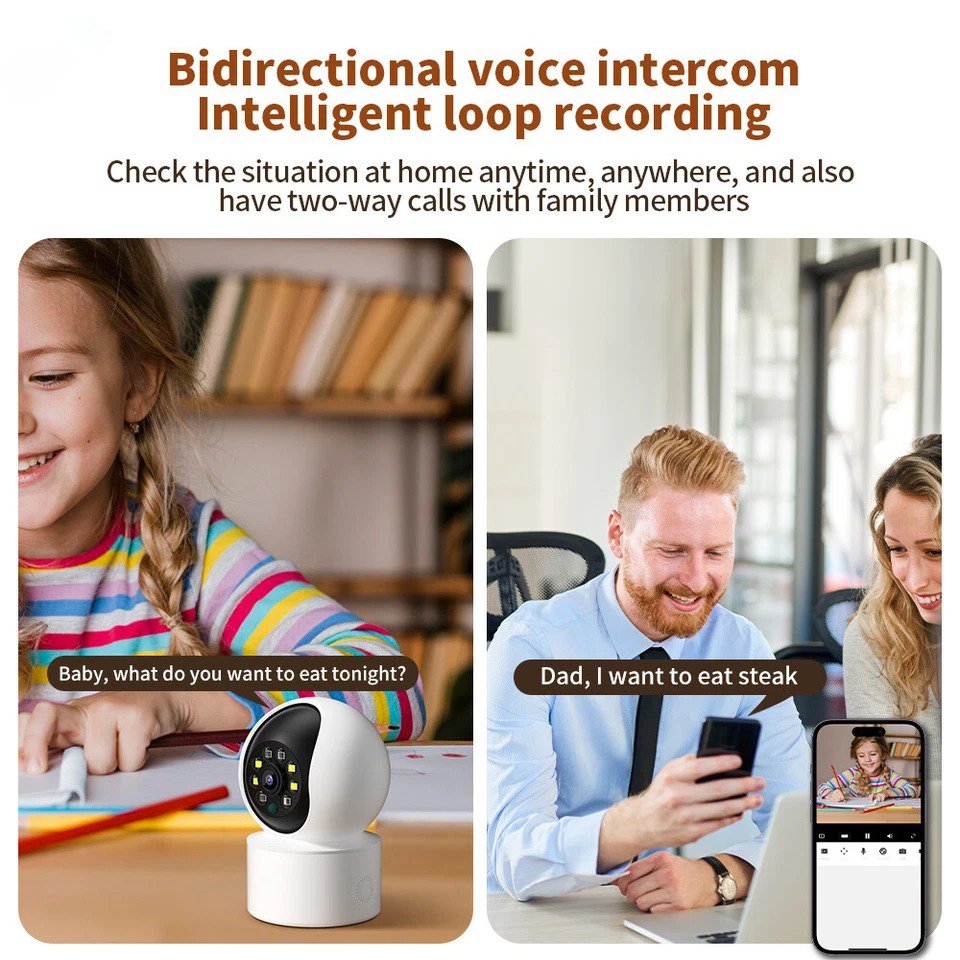 Wireless Home Surveillance Baby Cam