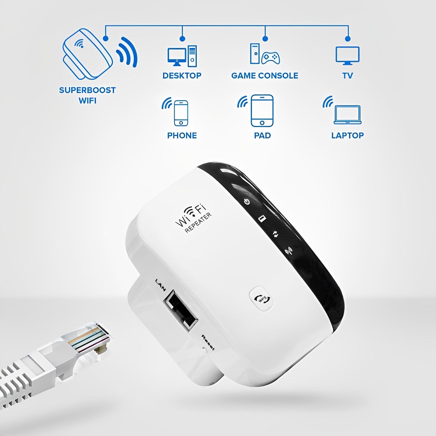 Wireless Network Signal Amplifier Booster
