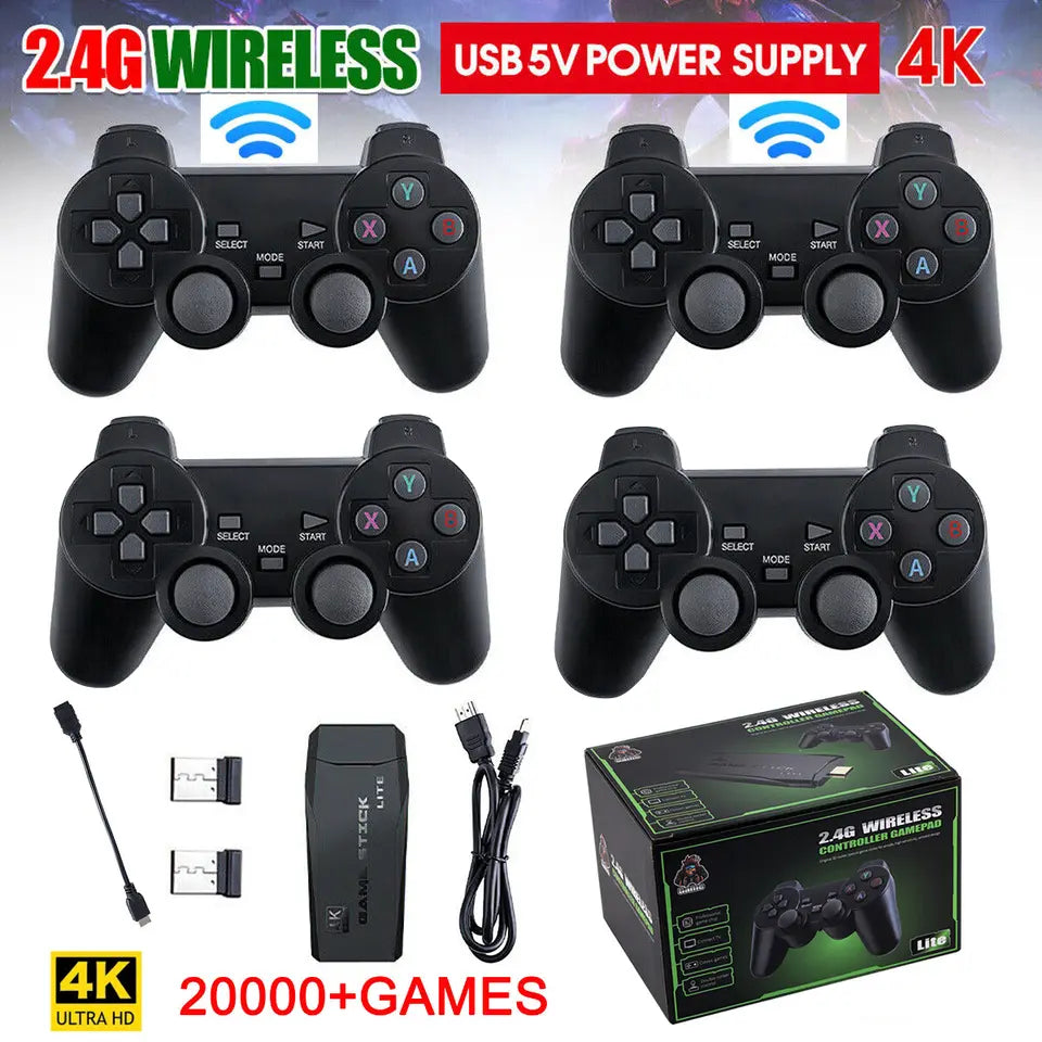 Classic Retro Game Console 64GB HDMI Player
