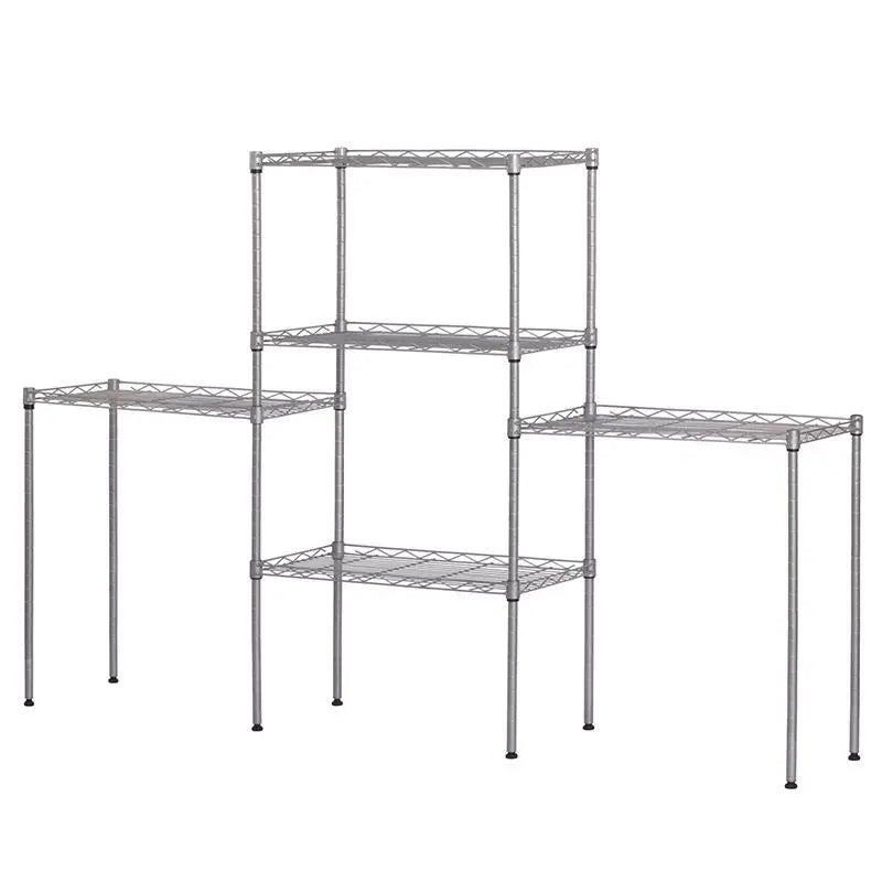 Sturdy 5 Level Metal Storage Shelving Unit