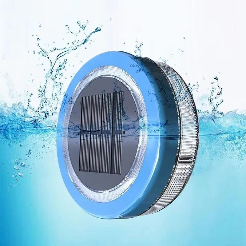 Solar Powered Pool Float Lights for Outdoor Use