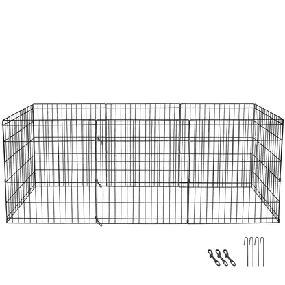 Large 8 Panel Pet Play Yard Enclosure
