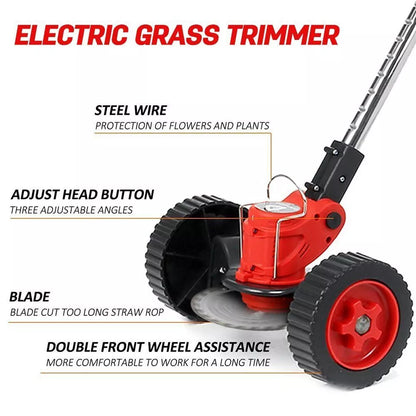 Wireless Lawn Edger String Trimmer Cutter