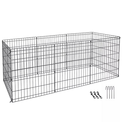 Large 8 Panel Pet Play Yard Enclosure