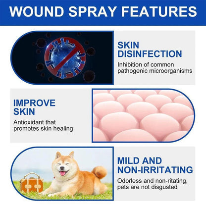 Fast Healing Pet Wound Spray