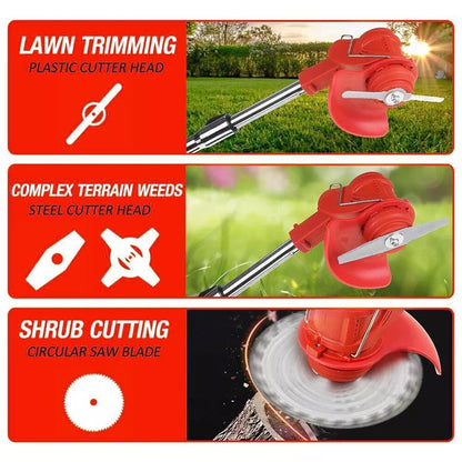 Wireless Lawn Edger String Trimmer Cutter