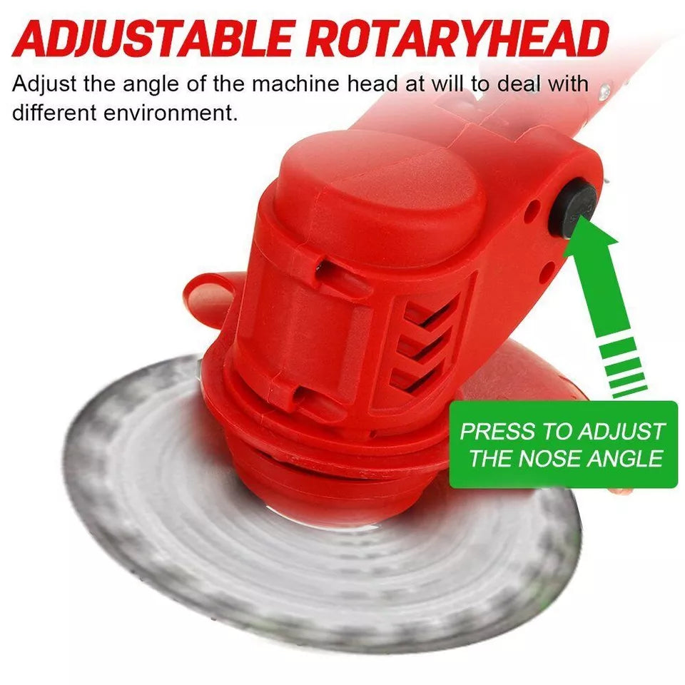 Wireless Lawn Edger String Trimmer Cutter