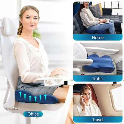 Comfortable Gel Cushion for Back Support and Relief