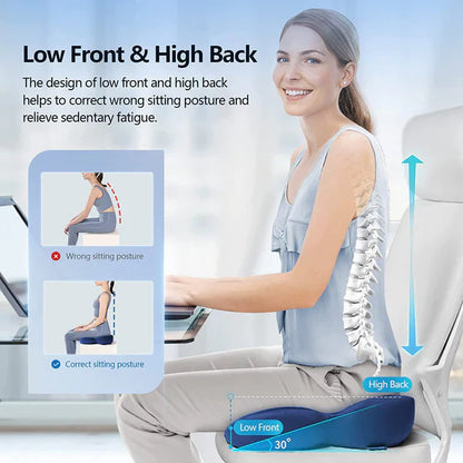 Comfortable Gel Cushion for Back Support and Relief