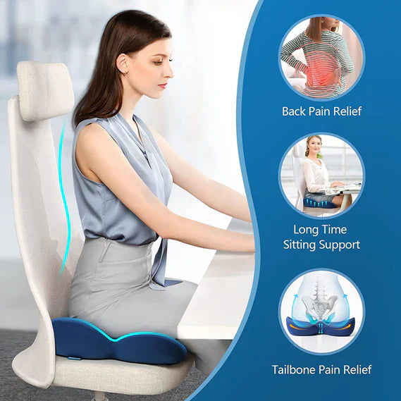 Comfortable Gel Cushion for Back Support and Relief