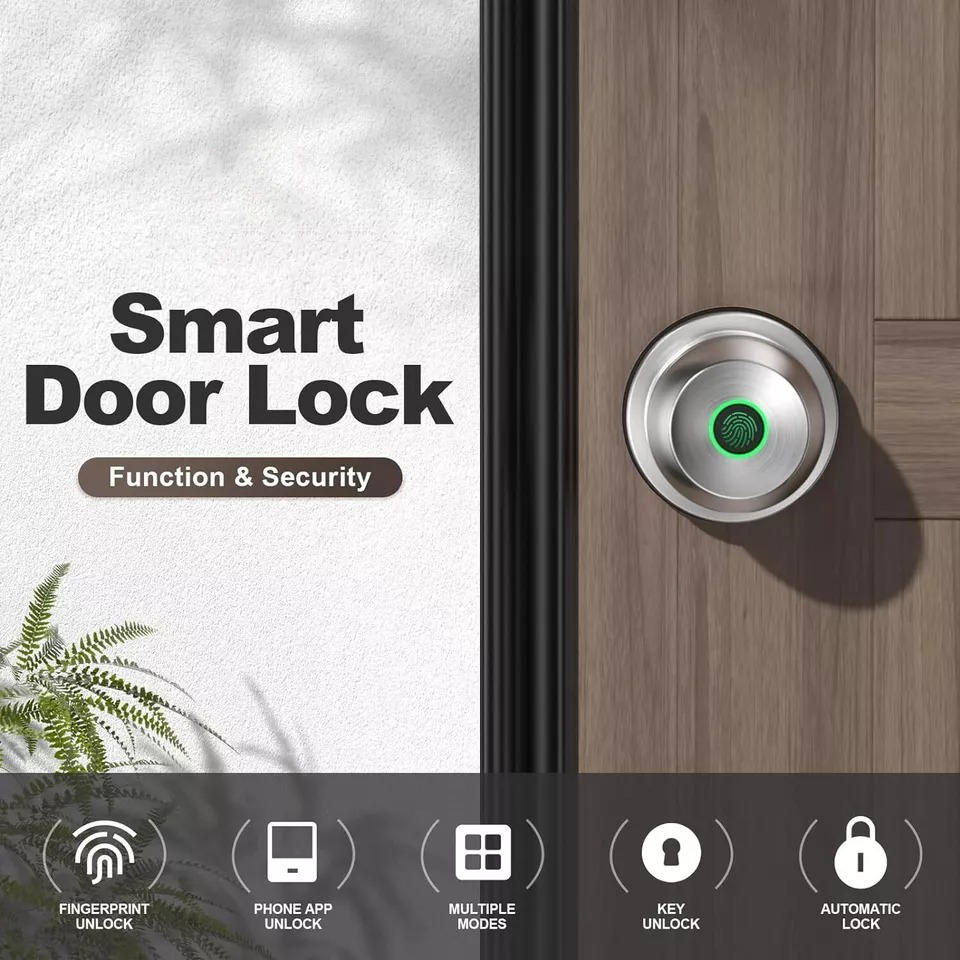 Secure Biometric Door Handle