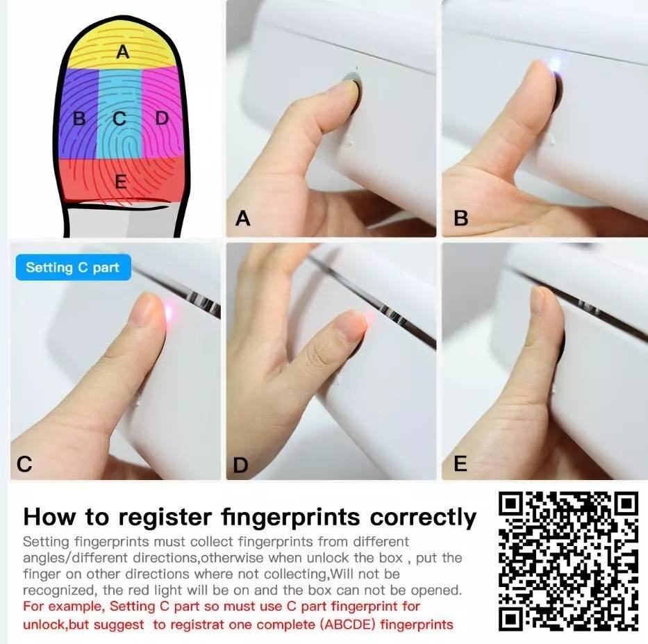 Biometric Lock Box