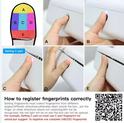 Biometric Lock Box