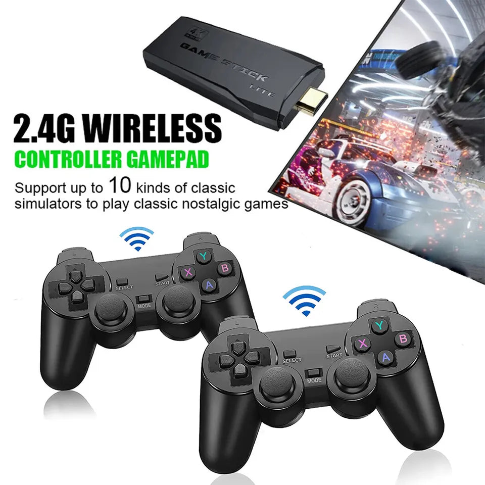 4K Streaming Game Console with 64GB & Free Games