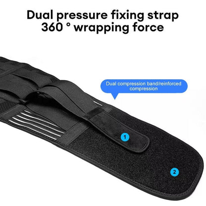 Supportive lumbar back support