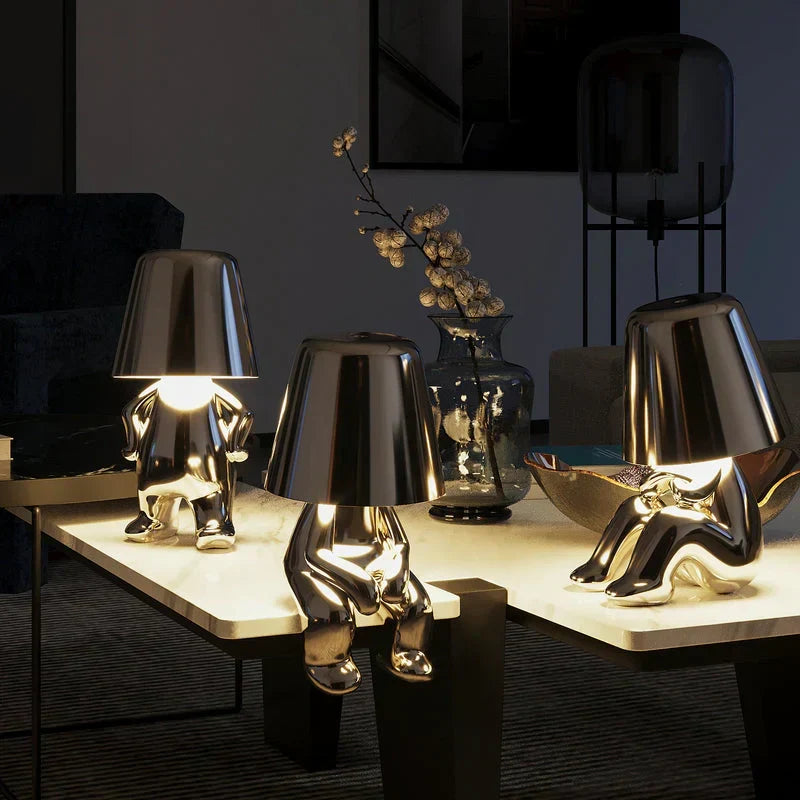 Dimmable Desk Lamp with USB Charging and Color Changing Light