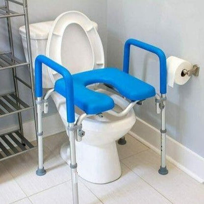 Comfortable Elevated Toilet Seat Risers for Seniors
