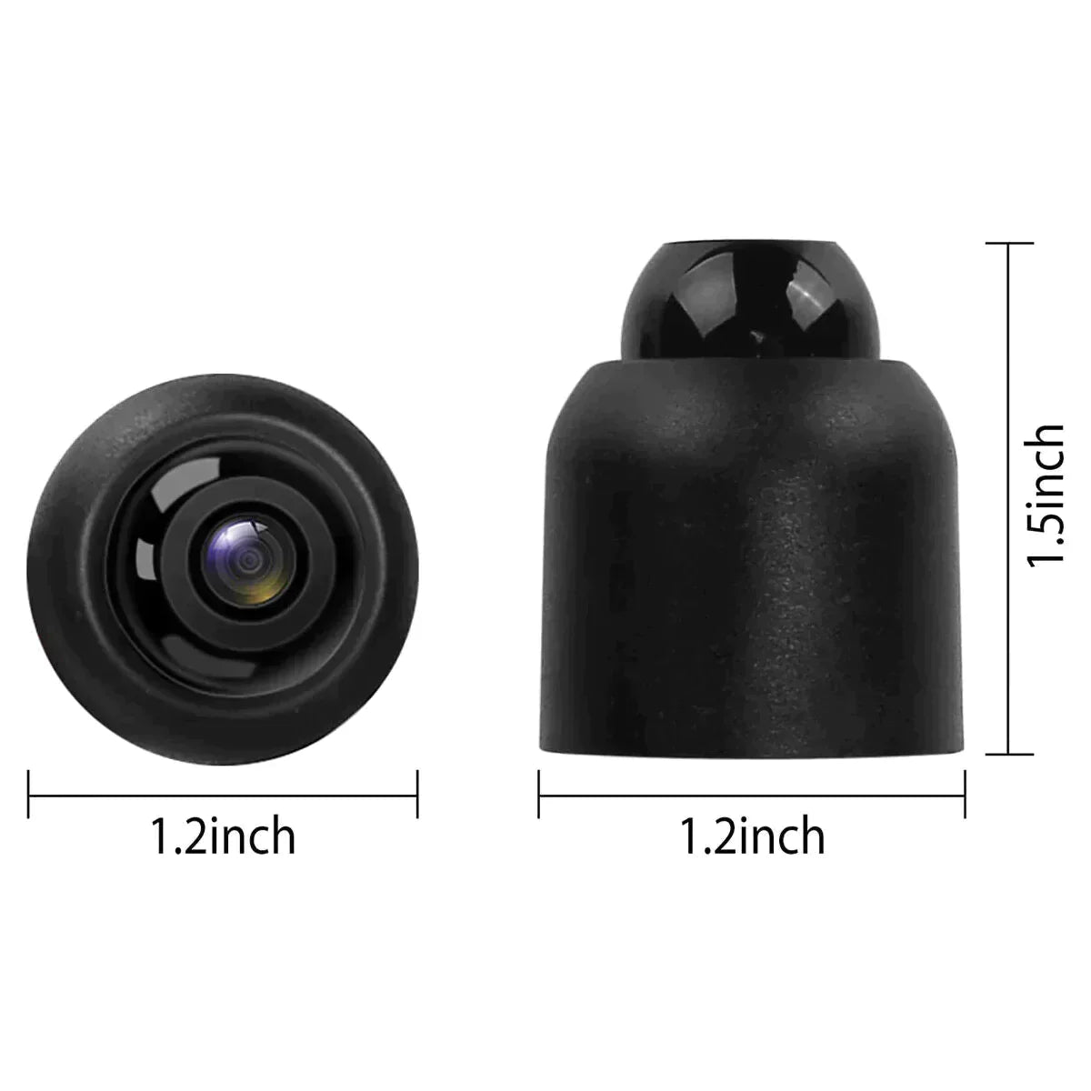 Compact 2 Pack WiFi Home Security Cameras Night Vision