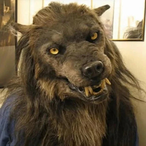 Spooky Wolf Halloween Mask Costume Accessory - Pexav