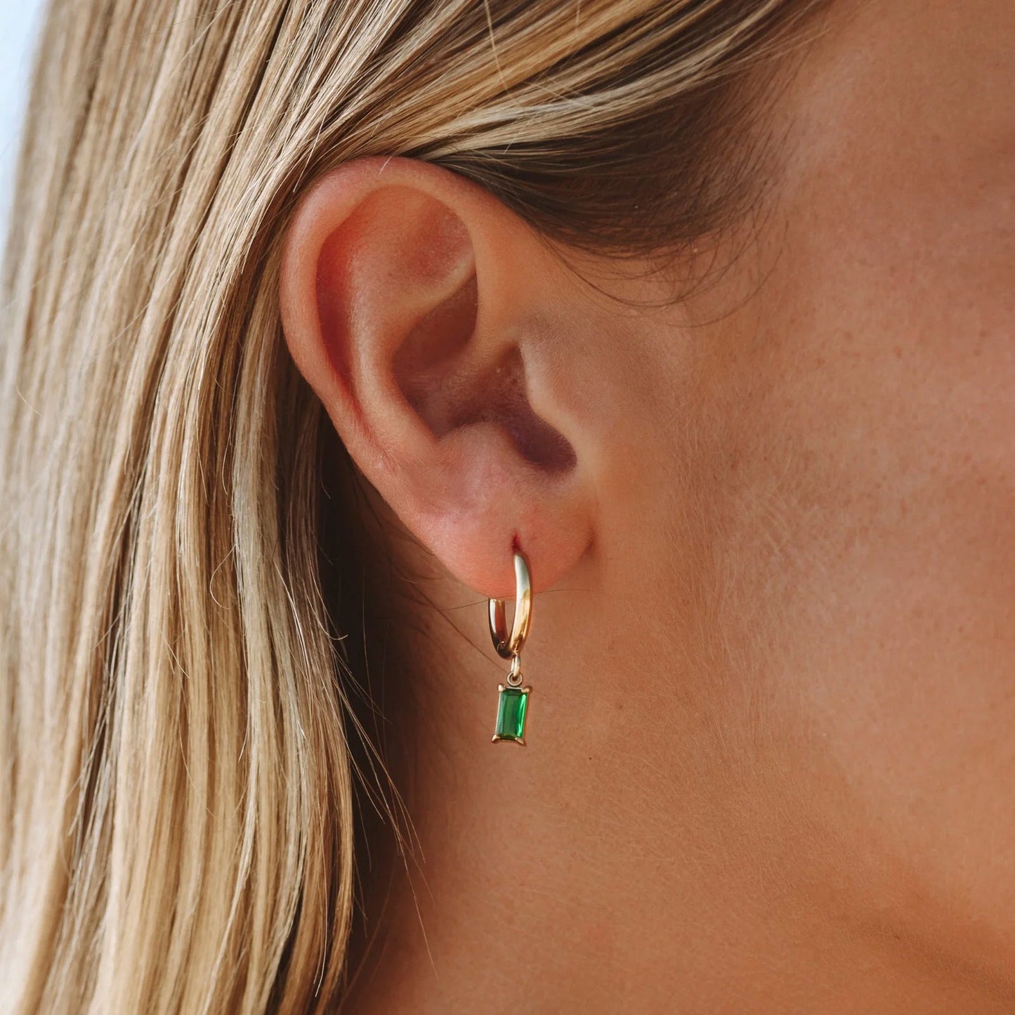 Sparkly Ocean Drop Earrings - Pexav