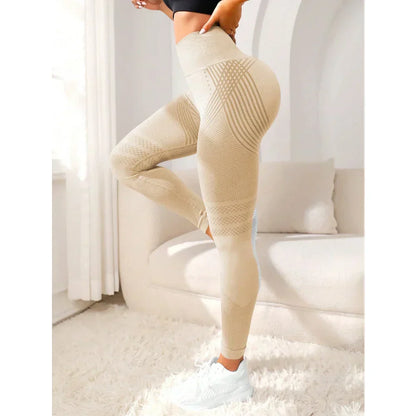 Seamless Booty-Lifting Leggings - Sienna-Black-S-Nora Luxe