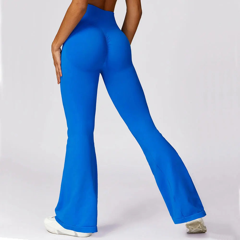 Comfortable Wide Leg Yoga Pants - Pexav