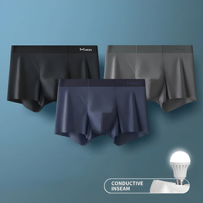 Seamless Men's Boxers - Leo-A-L-Nora Luxe
