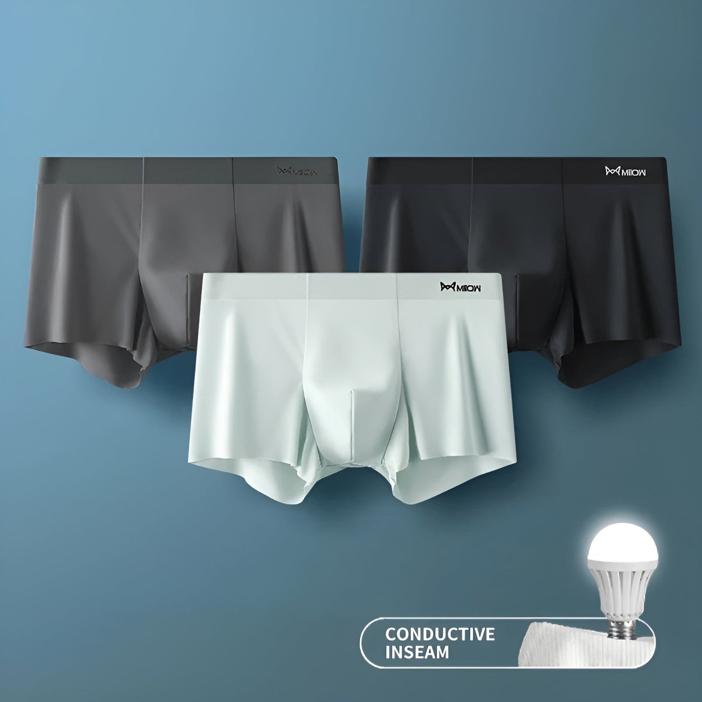 Seamless Men's Boxers - Leo-A-L-Nora Luxe