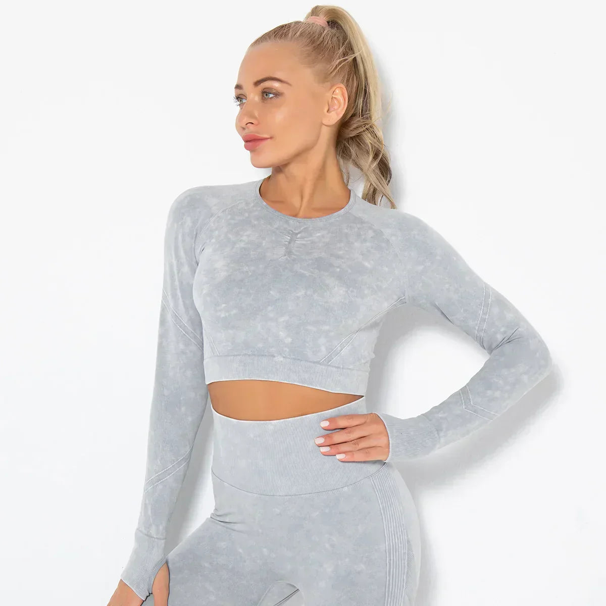 Comfortable Women's Yoga Outfit with Sports Bra - Pexav