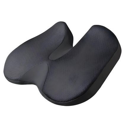 Seat cushion for office chairs - ErgoCushion-Black-Nora Luxe