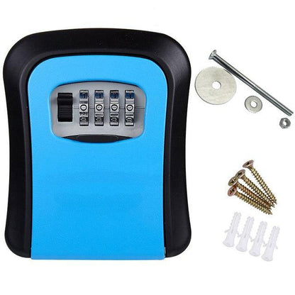 Secure Central Key Box - KeyVault-Blue-Nora Luxe