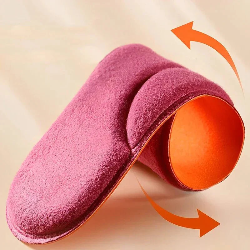 Self-Heating Thermal Insoles - HeatStep-A - Yellow-US 3.0-4.0-Nora Luxe