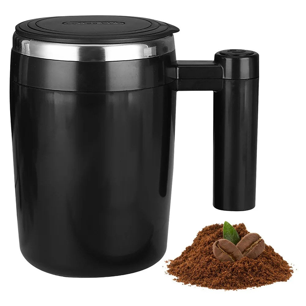 Self-Stirring Mug - AutoBlend-Black-Nora Luxe
