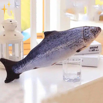 Set of 4 Moving Fish Toys for Cats - FitFish-Nora Luxe