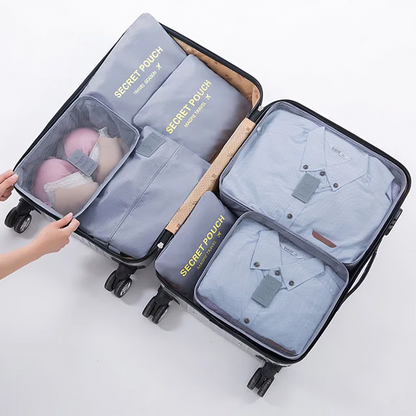 Spacious Travel Storage Bag Set with Extra Compartments - Pexav