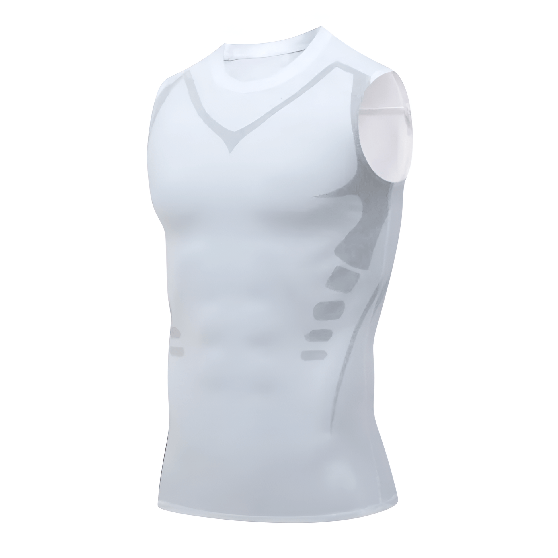 Shaping Vest - CoreSculpt-White-S - 110–132 lbs-Nora Luxe