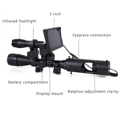 Clear Night Vision Security Camera with Video Record