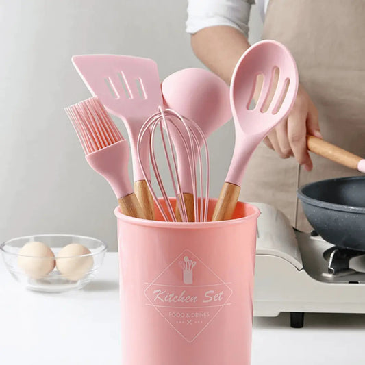 Flexible Non Stick Kitchen Tool Set - Pexav