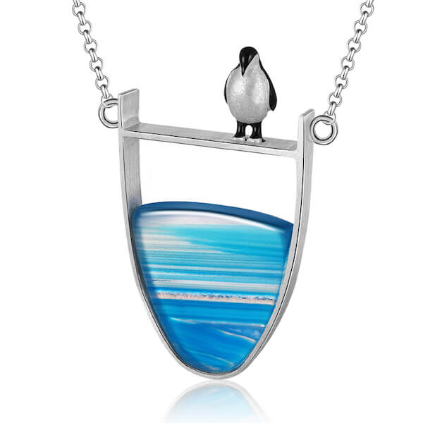 Simple Gemstone Chain Necklace - Pexav