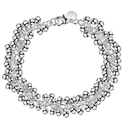 Shining Silver Chain Bracelet - Pexav