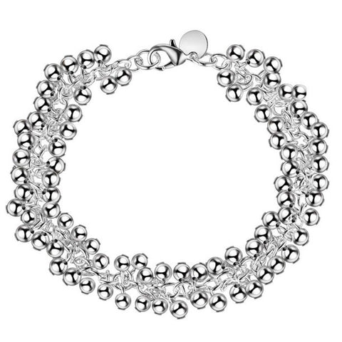 Shining Silver Chain Bracelet - Pexav