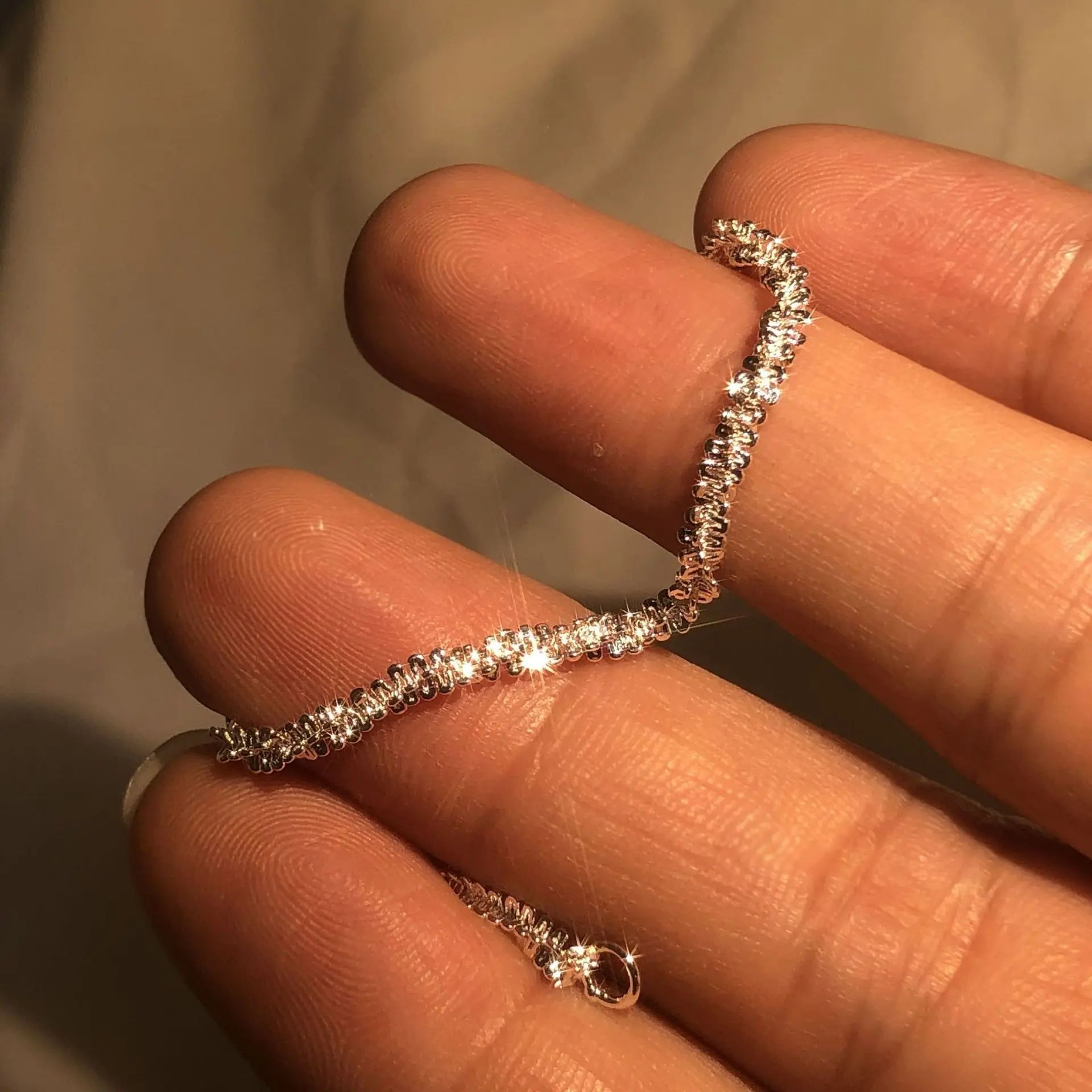 Silver Liquid Shine Bracelet | Elegant Women's Jewellery-Nora Luxe