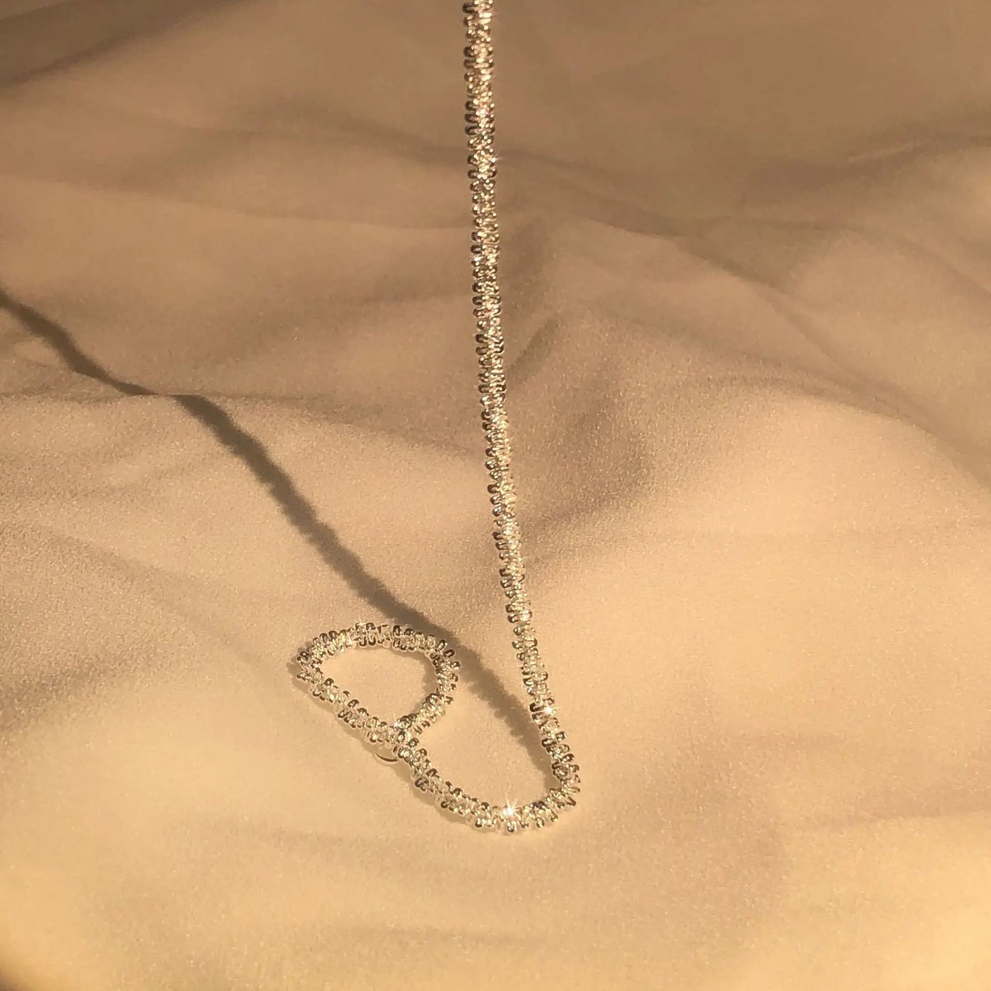 Silver Liquid Shine Bracelet | Elegant Women's Jewellery-Nora Luxe