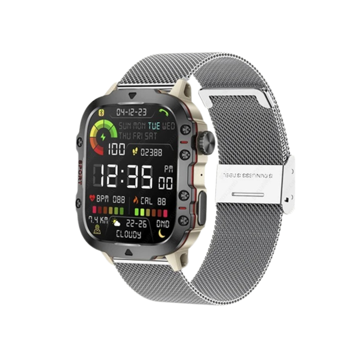 Tough Waterproof GPS Fitness Watch
