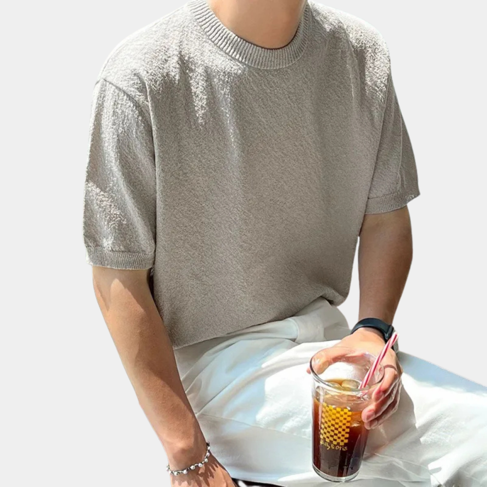 Classic Fit Casual Mens Tee Shirt - Pexav