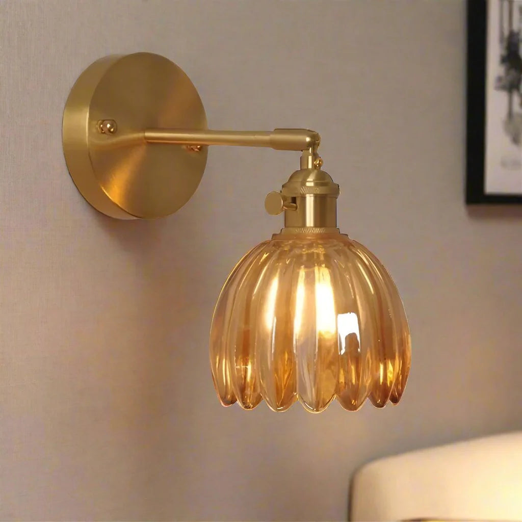 Classic Floral Hanging Lamp - Pexav