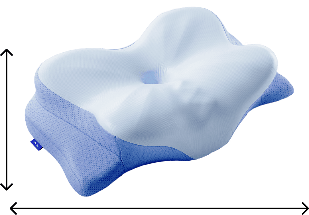 Comfortable Contour Pillow for Neck Support
