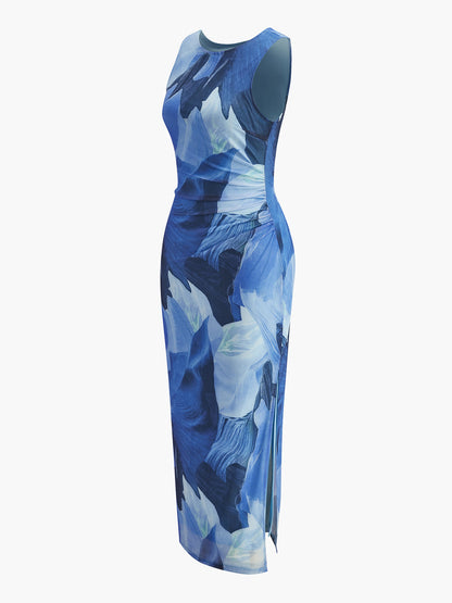 Summer Flower Tank Dress
