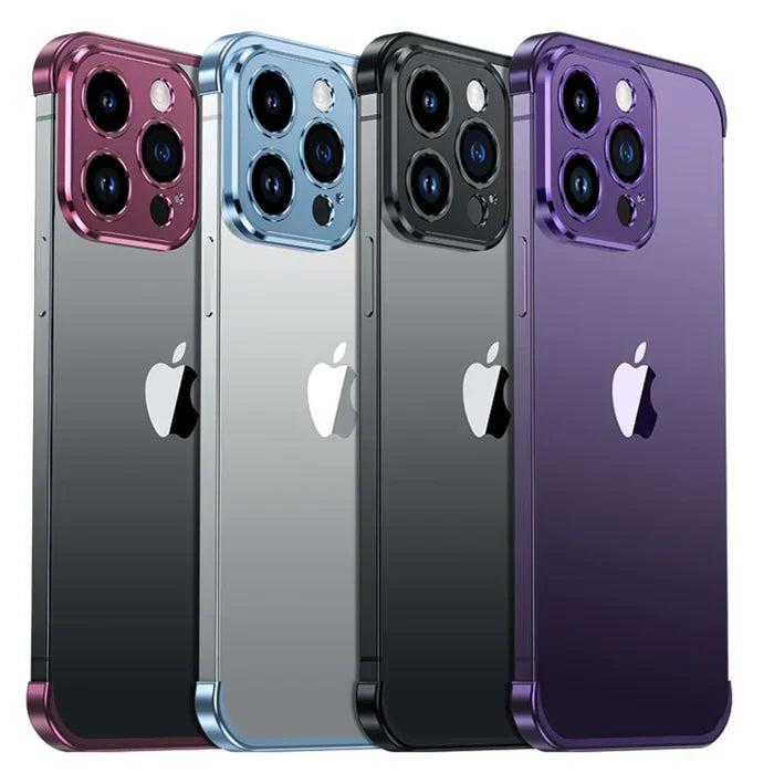 Slim and Robust iPhone Case - StealthShield-Deep Purple-iPhone 15 Pro Max-Nora Luxe
