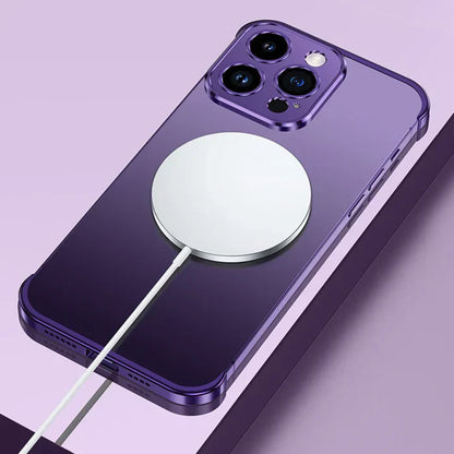 Slim and Robust iPhone Case - StealthShield-Deep Purple-iPhone 15 Pro Max-Nora Luxe